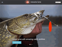 Tablet Screenshot of innovativelures.com